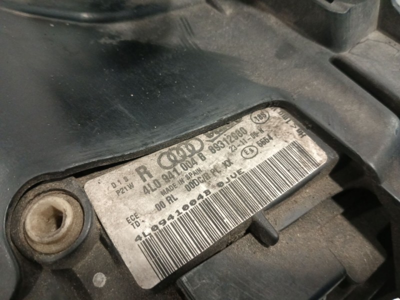 Recambio de faro derecho para audi q7 (4lb) 3.0 tdi quattro referencia OEM IAM 4L0941004B 89312980 