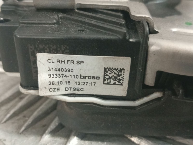Recambio de cerradura puerta delantera derecha para volvo v40 hatchback (525) d3 referencia OEM IAM 933374110 31440390 