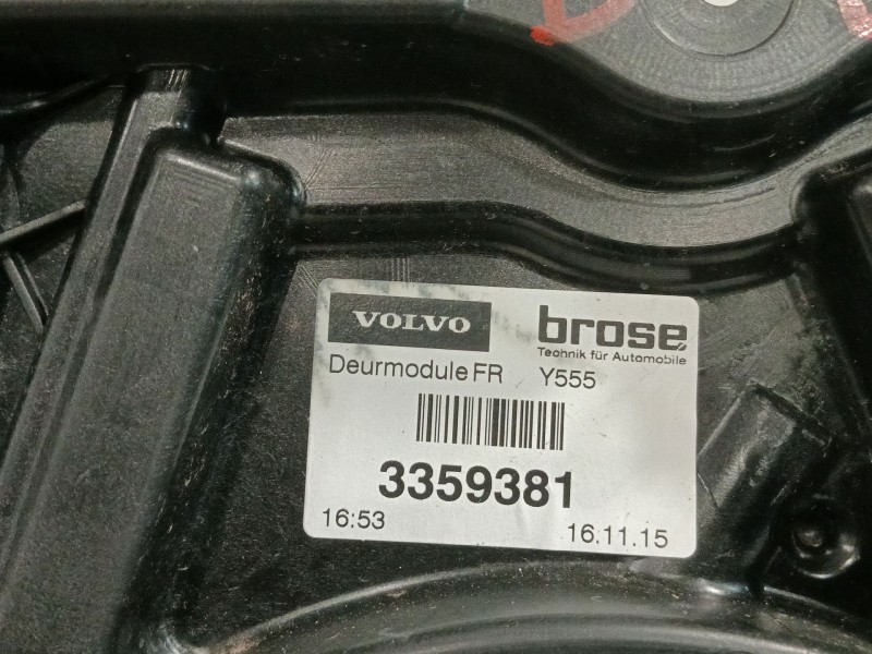 Recambio de elevalunas delantero derecho para volvo v40 hatchback (525) d3 referencia OEM IAM 31276216 3359381 966269103