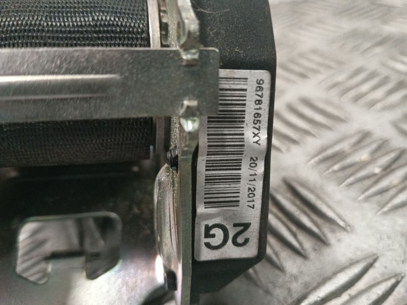 Recambio de cinturon seguridad trasero izquierdo para peugeot 2008 (--.2013) 1.2 12v e-thp referencia OEM IAM 96781657XY  