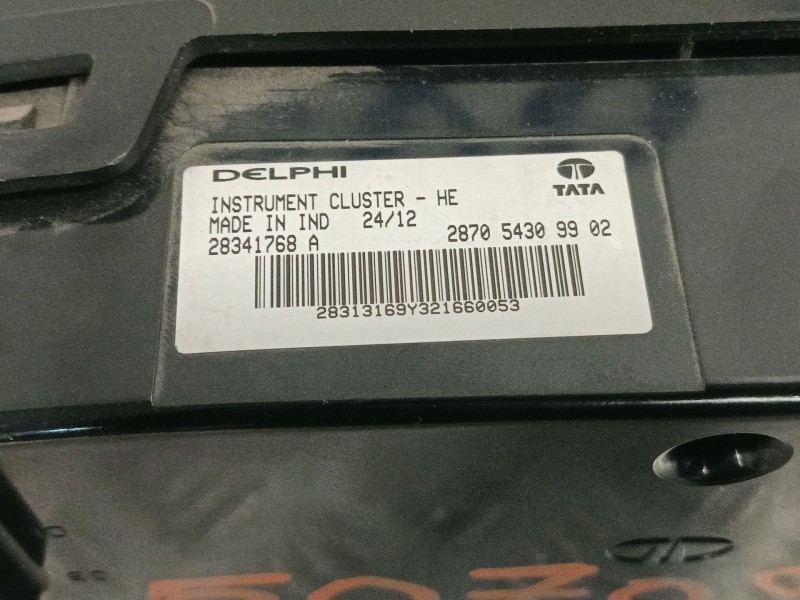Recambio de cuadro instrumentos para tata aria 4x4 614 aria 4x4 referencia OEM IAM 28341768A 287054309902 