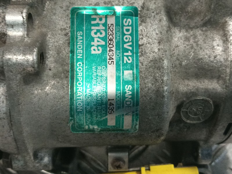 Recambio de compresor aire acondicionado para citroën c2 (jm_) 1.4 hdi referencia OEM IAM SD6V121439  
