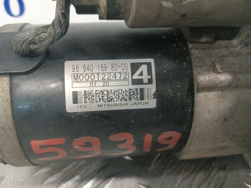 Recambio de motor arranque para peugeot 308 i (4a_, 4c_) 1.6 hdi referencia OEM IAM M000T22472 966401698000 