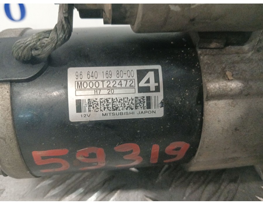 Recambio de motor arranque para peugeot 308 i (4a_, 4c_) 1.6 hdi referencia OEM IAM M000T22472 966401698000 