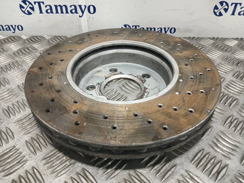 Recambio de disco freno delantero derecho para mercedes-benz clase a (w176) 1.6 cat referencia OEM IAM   