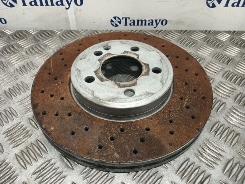 Recambio de disco freno delantero izquierdo para mercedes-benz clase a (w176) 1.6 cat referencia OEM IAM   