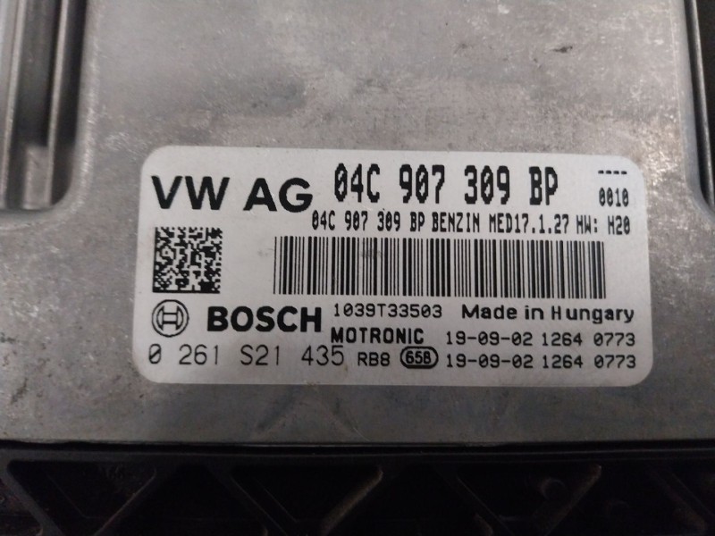 Recambio de centralita motor uce para seat arona (kj7, kjp) 1.0 tsi referencia OEM IAM 04C907309BP 0261S21435 