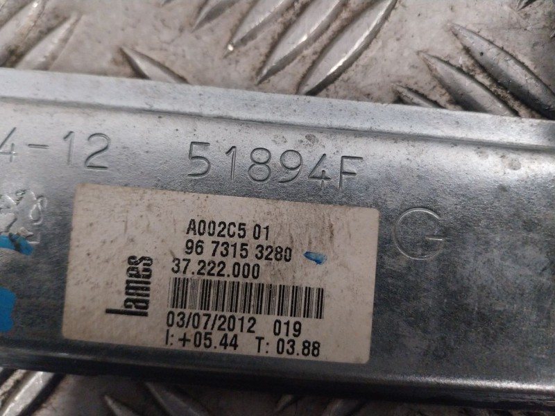Recambio de elevalunas delantero izquierdo para peugeot 208 i (ca_, cc_) 1.6 referencia OEM IAM A002C501 9673153280 51894F