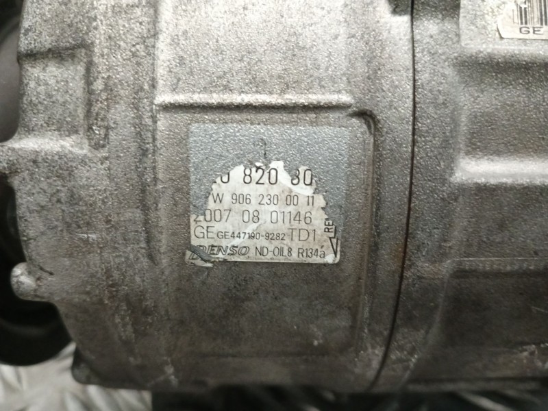 Recambio de compresor aire acondicionado para volkswagen crafter caja cerrada referencia OEM IAM 4471909282  