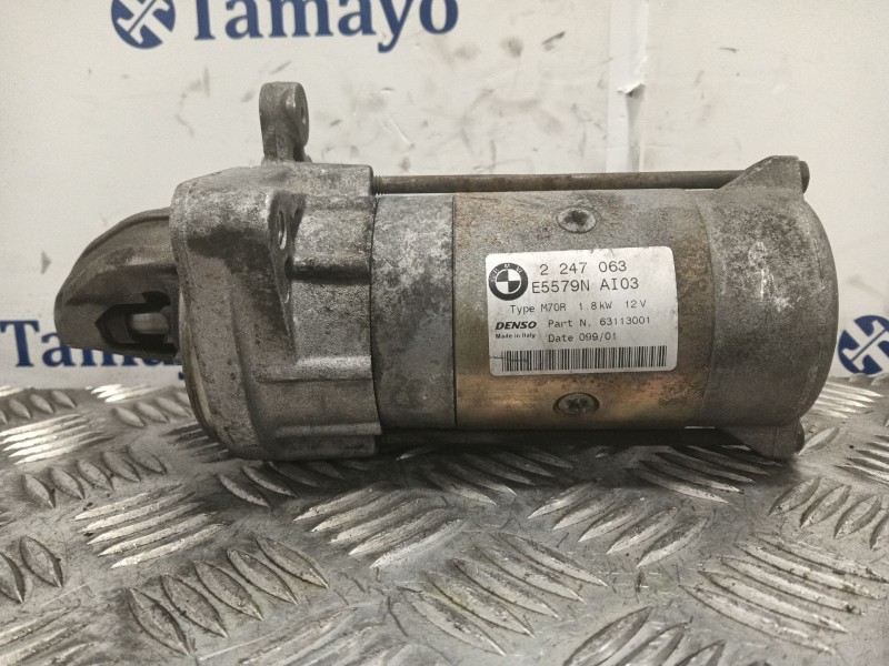 Recambio de motor arranque para bmw 3 (e46) 318 d referencia OEM IAM E5579NAI03 2247063 