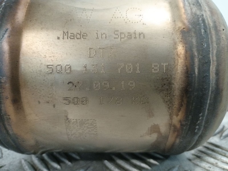 Recambio de catalizador para seat arona (kj7, kjp) 1.0 tsi referencia OEM IAM 5Q0131701BT  