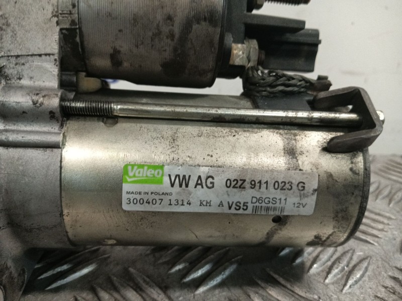 Recambio de motor arranque para audi a3 (8p1) 1.8 tfsi referencia OEM IAM 02Z911023G  