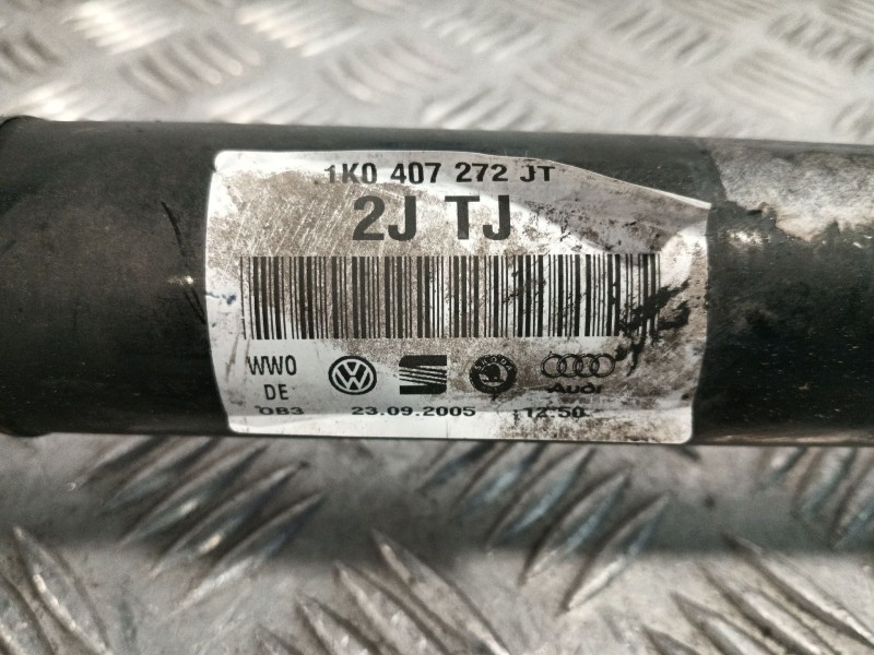 Recambio de transmision delantera derecha para seat leon (1p1) referencia OEM IAM 1K0407272JT  