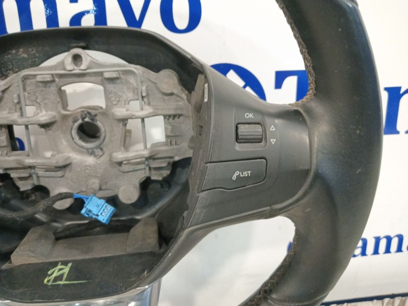 Recambio de volante para peugeot 2008 (--.2013) 1.2 12v e-thp referencia OEM IAM 86758B03 98084115ZD 619138200C