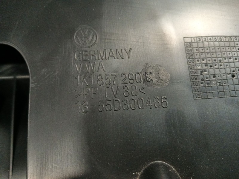 Recambio de guantera para volkswagen golf vi (5k1) 2.0 gti referencia OEM IAM 1K1857290 1355D300466 