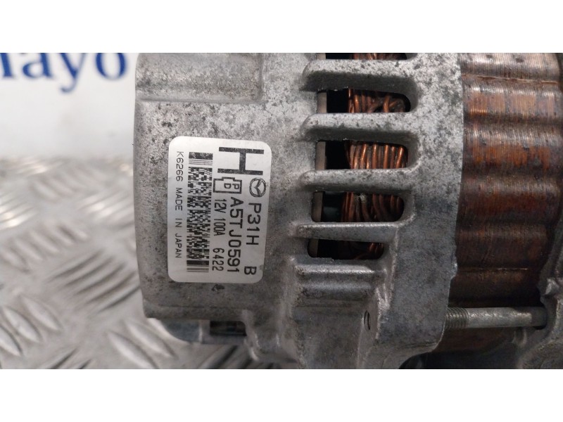 Recambio de alternador para mazda cx-3 (dk) 2.0 skyactiv-g (dk5w, dk6w) referencia OEM IAM A5TJ0591  