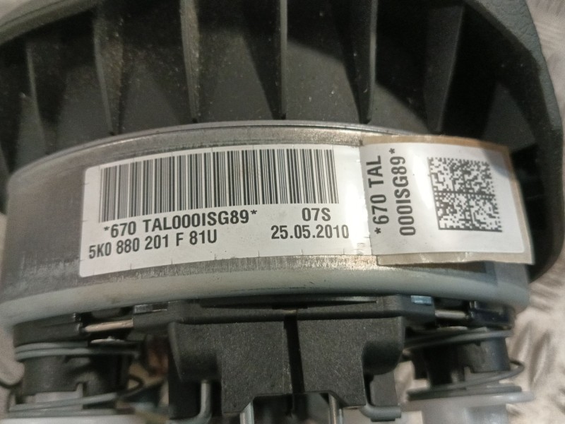 Recambio de airbag delantero izquierdo para volkswagen golf vi (5k1) 2.0 gti referencia OEM IAM 5K0880201F  