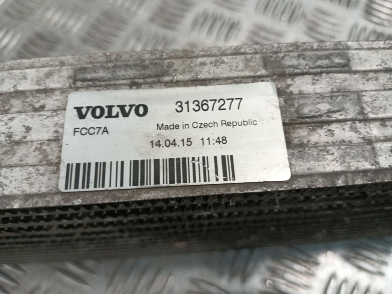 Recambio de intercooler para volvo v40 hatchback (525) d3 referencia OEM IAM 31367277 FCC7A 