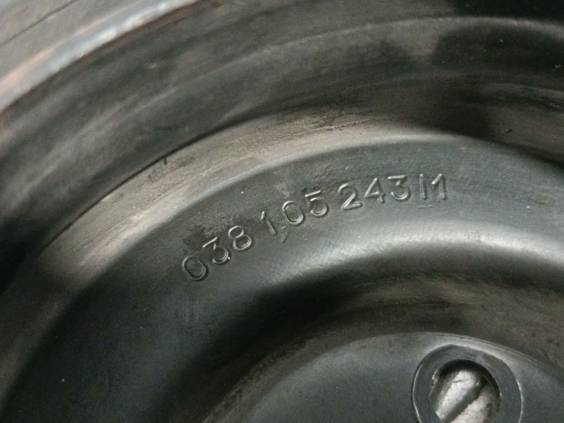 Recambio de polea cigueñal para audi a1 (8x1, 8xk) 1.6 tdi referencia OEM IAM 038105243M  