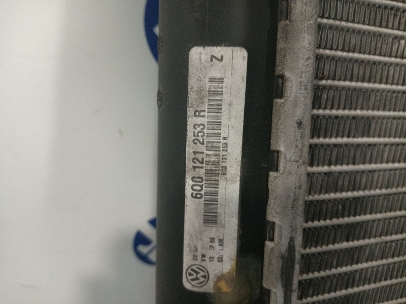 Recambio de radiador agua para skoda felicia i (6u1) 1.3 referencia OEM IAM 6Q0121253R  