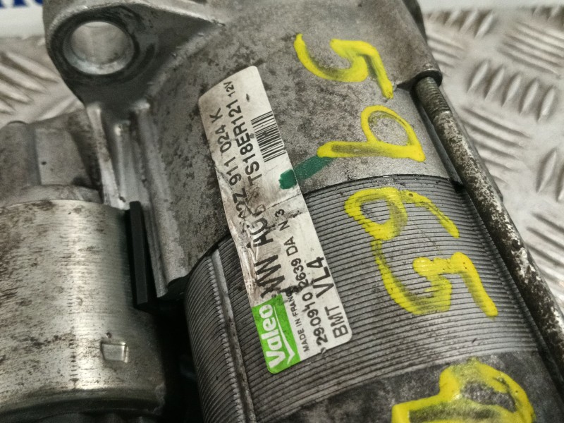 Recambio de motor arranque para volkswagen golf vi (5k1) 1.6 tdi referencia OEM IAM 02Z911024 TS18ER121 
