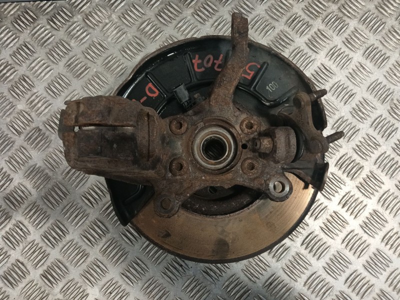 Recambio de mangueta delantera derecha para volkswagen golf vi (5k1) 2.0 gti referencia OEM IAM 1K0407256AA  