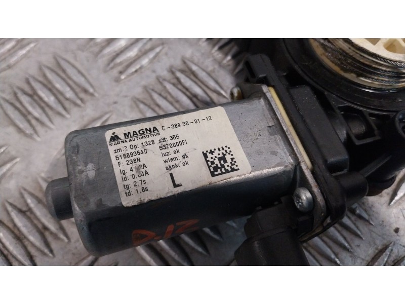 Recambio de elevalunas delantero izquierdo para fiat 500 (312_) 1.2 (312axa1a) referencia OEM IAM 518893640  