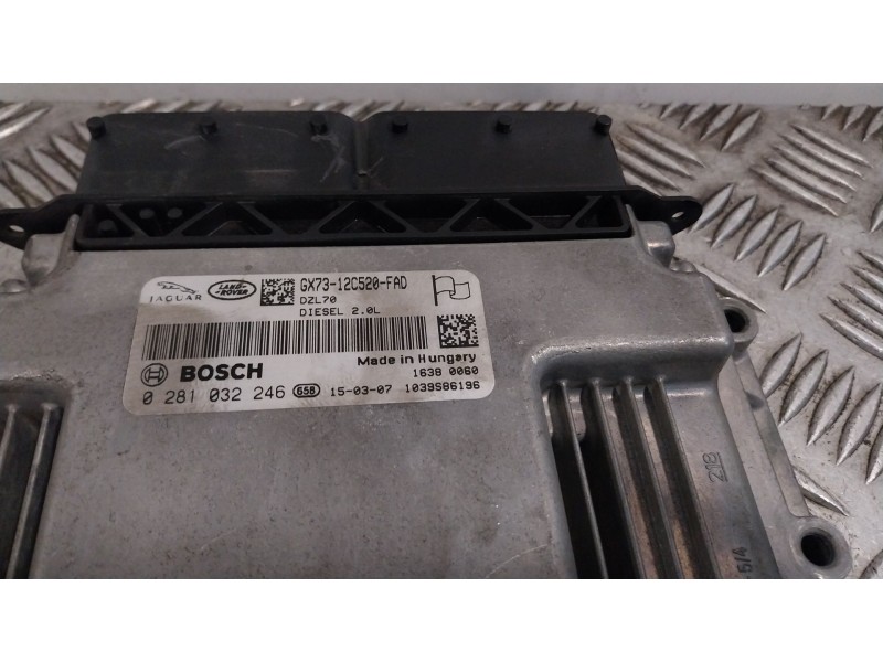 Recambio de centralita motor uce para jaguar xe (x760) 2.0 d referencia OEM IAM GX7312C520FAD 0281032246 1039S86196
