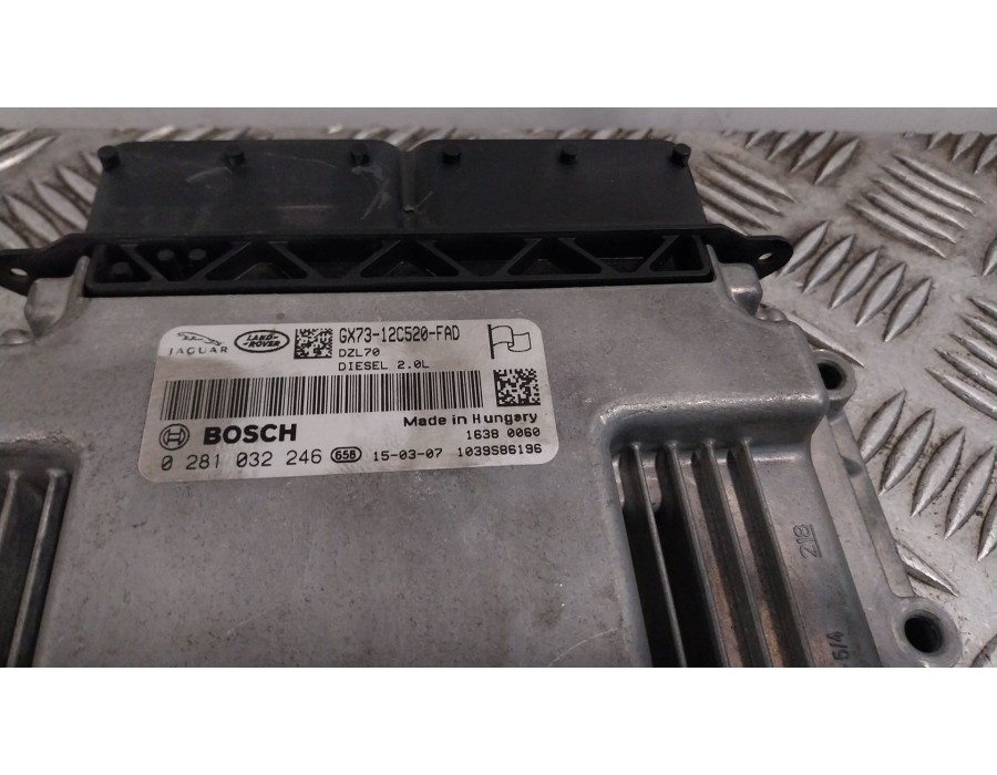 Recambio de centralita motor uce para jaguar xe (x760) 2.0 d referencia OEM IAM GX7312C520FAD 0281032246 1039S86196