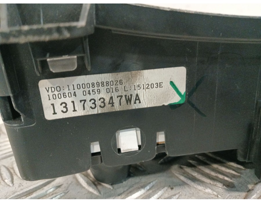 Recambio de cuadro instrumentos para opel combo furgoneta/monovolumen 1.3 cdti 16v referencia OEM IAM 13173347WA 110008988026 87