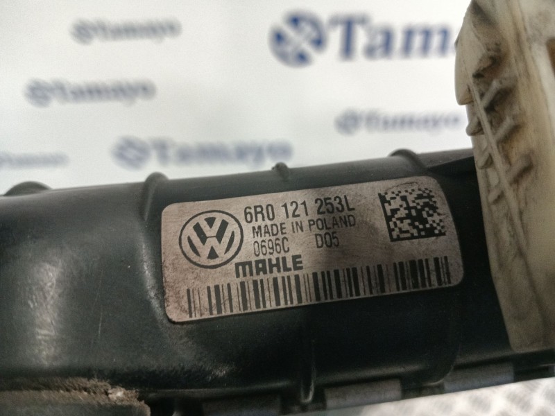 Recambio de radiador agua para seat ibiza iv (6j5, 6p1) 1.6 tdi referencia OEM IAM 6R0121253L  