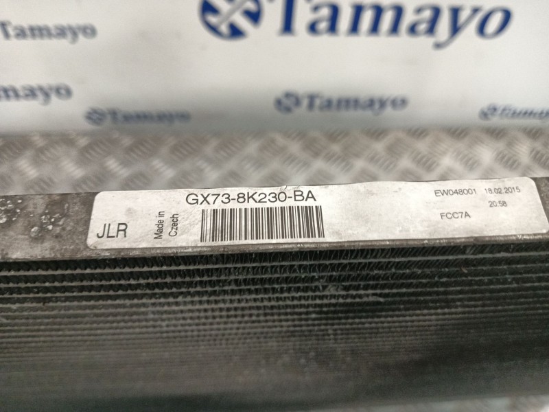 Recambio de radiador agua para jaguar xe (x760) 2.0 d referencia OEM IAM GX738K230BA  