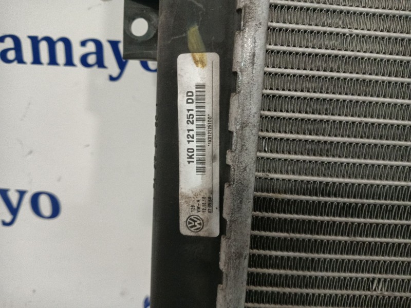 Recambio de radiador agua para volkswagen golf vi (5k1) 1.6 tdi referencia OEM IAM 1K0121251DD  