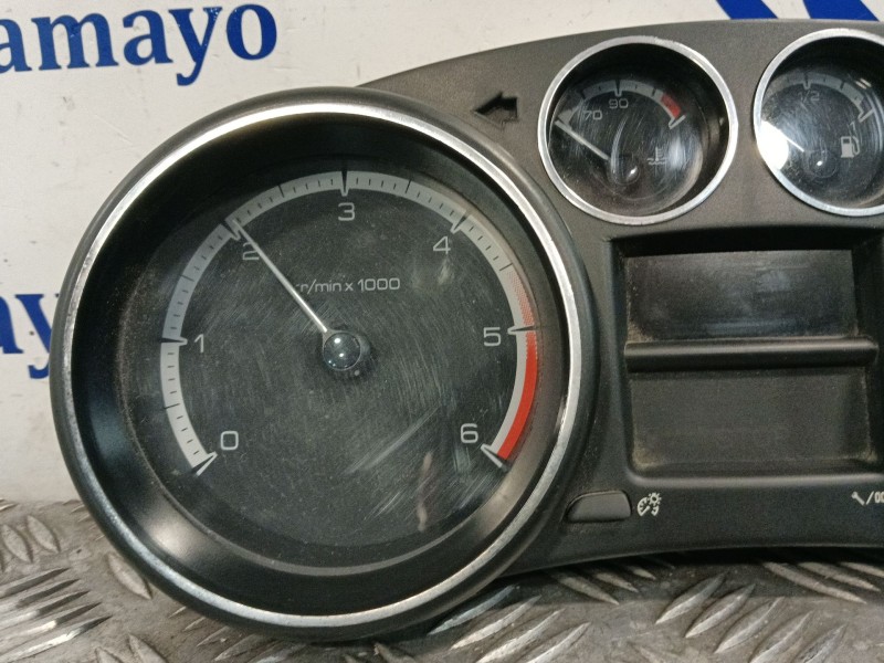 Recambio de cuadro instrumentos para peugeot 308 referencia OEM IAM 96666490 5550015540 