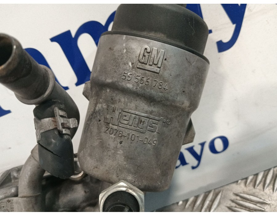 Recambio de cuerpo filtro aceite para opel meriva b monospace (s10) 1.4 (75) referencia OEM IAM 2078101049 55566784 