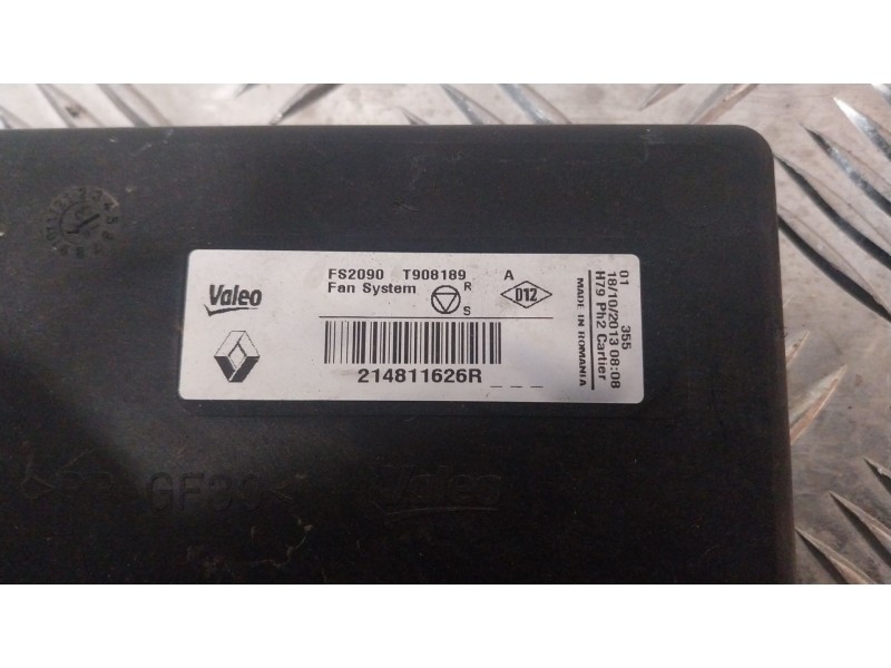 Recambio de electroventilador para dacia duster (hs_) 1.5 dci referencia OEM IAM 214811626R  