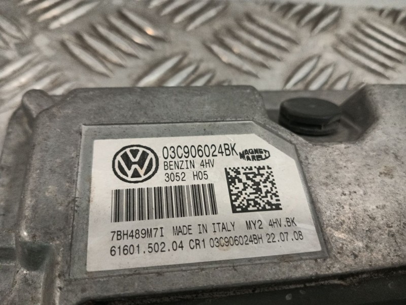 Recambio de centralita motor uce para seat ibiza (6j5) referencia OEM IAM 03C906024BK  