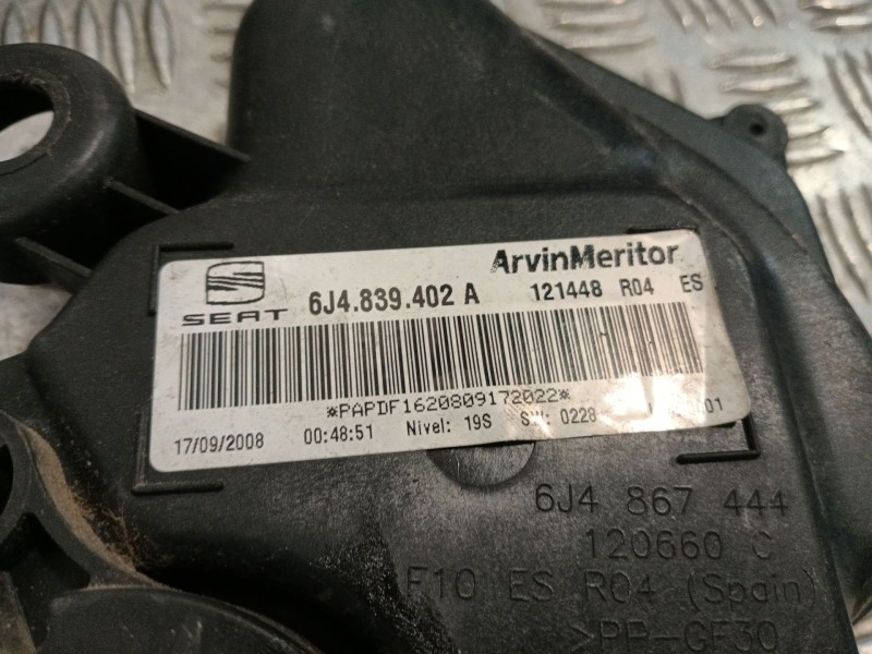 Recambio de elevalunas trasero derecho para seat ibiza (6j5) referencia OEM IAM 6J4839402A 6J4867444 6R0959812D