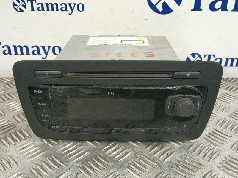 Recambio de sistema audio / radio cd para seat ibiza (6j5) referencia OEM IAM 6J0035153B 7648215366 