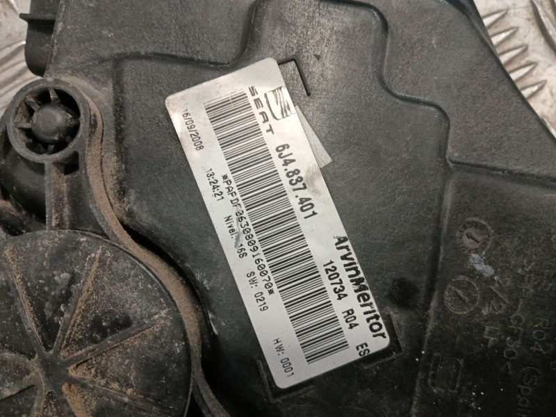Recambio de elevalunas delantero izquierdo para seat ibiza (6j5) referencia OEM IAM 6J4867435 6J4837401 