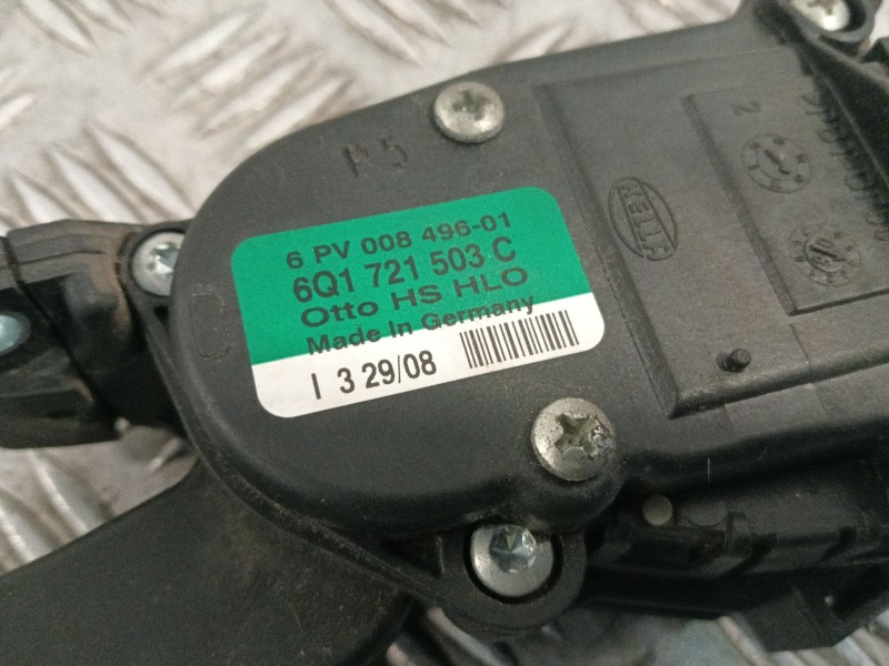 Recambio de pedal acelerador para seat ibiza (6j5) referencia OEM IAM 6Q1721503C  