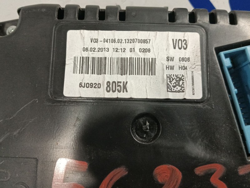Recambio de cuadro instrumentos para seat ibiza (6j5) 1.2 tsi referencia OEM IAM A2C53332250 A2C53249979 