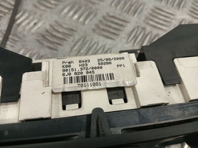 Recambio de mando calefaccion / aire acondicionado para seat ibiza (6j5) referencia OEM IAM 6J0820045 6Q0819445 