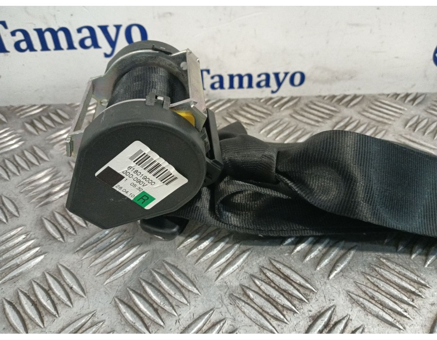 Recambio de cinturon seguridad trasero derecho para volkswagen golf vi (5k1) 2.0 gti referencia OEM IAM 1K6857806AA 618019000 