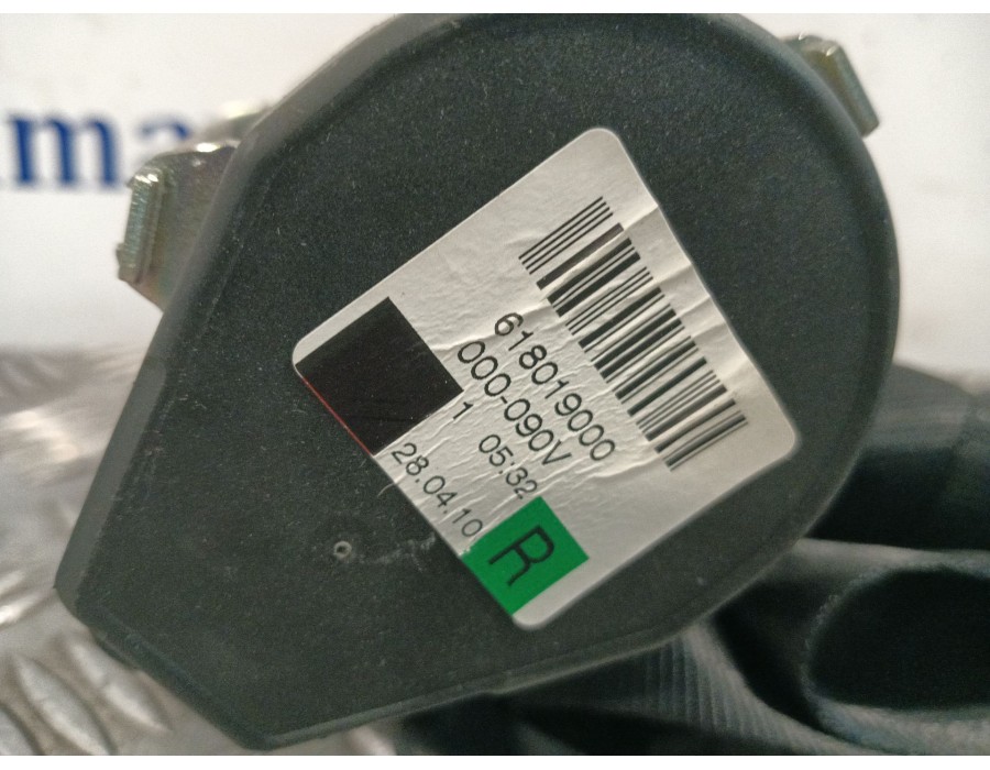 Recambio de cinturon seguridad trasero derecho para volkswagen golf vi (5k1) 2.0 gti referencia OEM IAM 1K6857806AA 618019000 