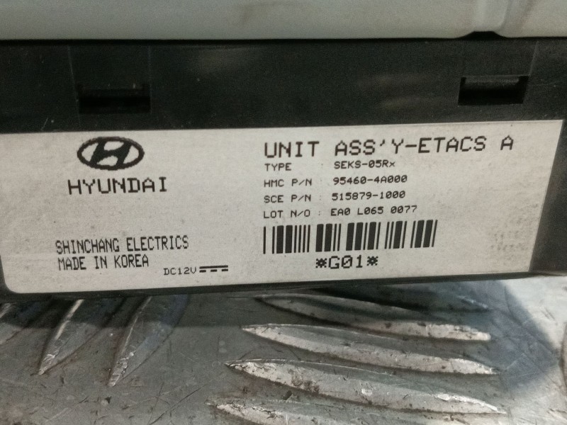 Recambio de modulo electronico para hyundai h-1 / starex autobús (a1) 2.5 crdi referencia OEM IAM 954604A000  