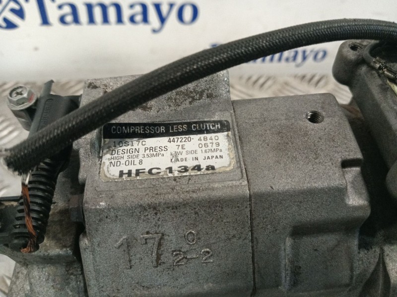 Recambio de compresor aire acondicionado para chrysler jeep gr.cherokee (wj/wg) referencia OEM IAM 4472204840  