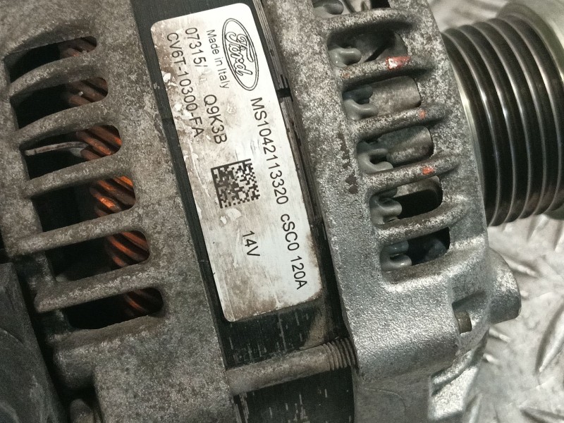 Recambio de alternador para ford tourneo courier b460 monospace 1.0 ecoboost referencia OEM IAM MS1042113320  