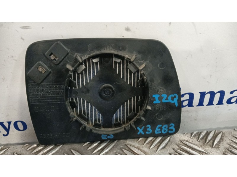 Recambio de cristal espejo retrovisor izq para bmw x3 (e83) xdrive 18 d referencia OEM IAM 252334001  
