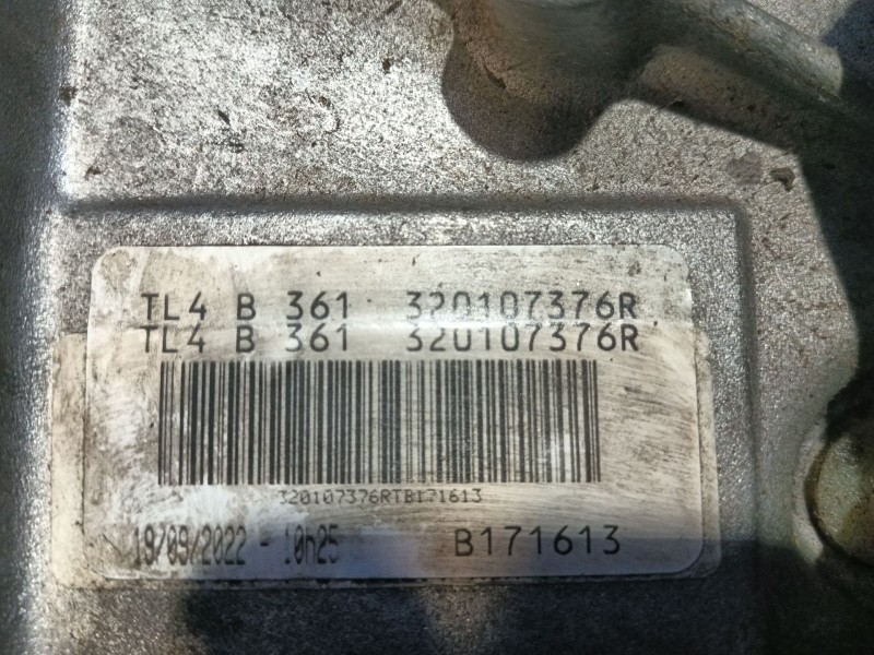 Recambio de caja cambios para dacia duster (hm_) 1.5 dci 115 (hmad) referencia OEM IAM TL4361  